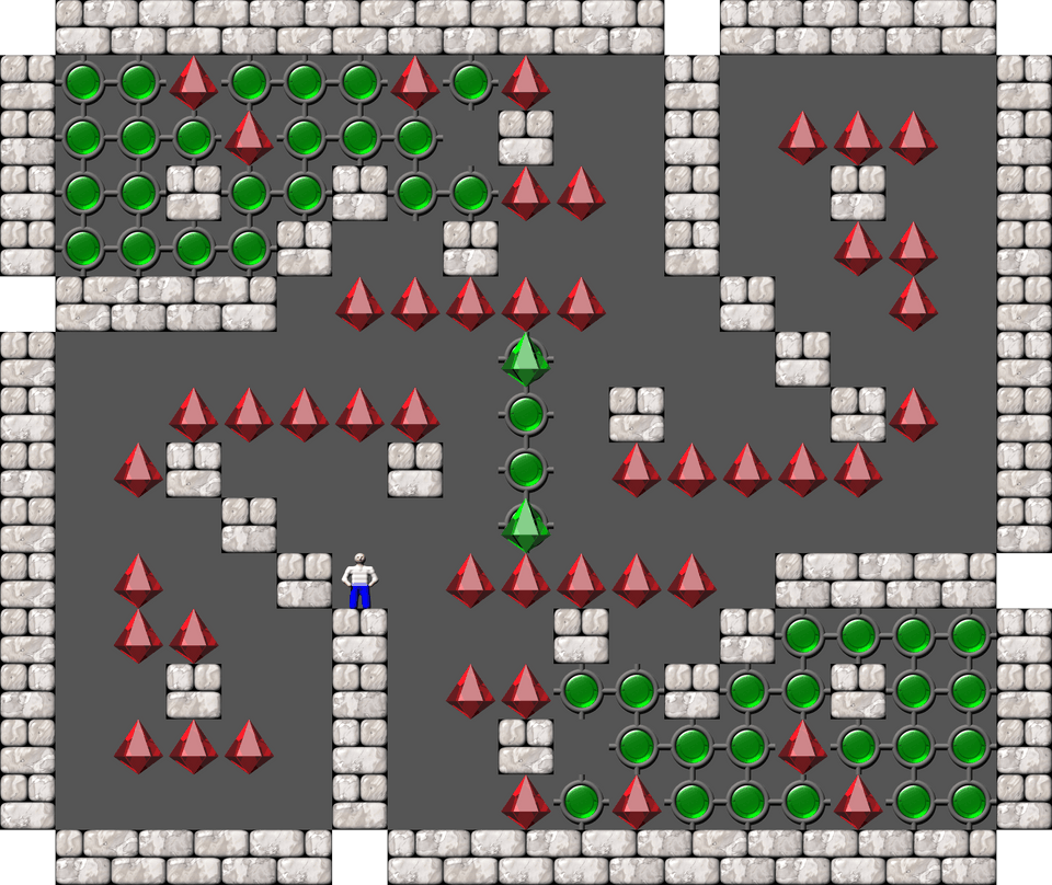 Сокобан Attrition 3 уровень 10